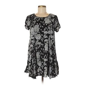 100% rayon oversized dress